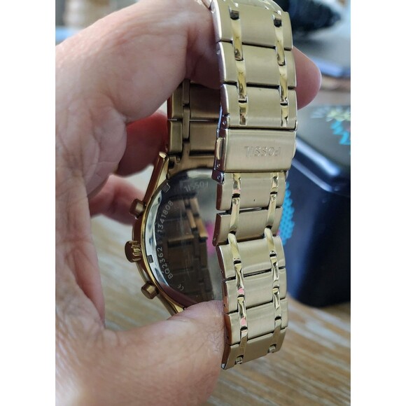Fossil BQ2362 Fenmore Multifunction Gold-Tone Stainless Steel Watch44 mm(s) - Picture 7 of 10